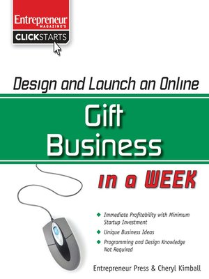 cover image of Design and Launch an Online Gift Business in a Week
